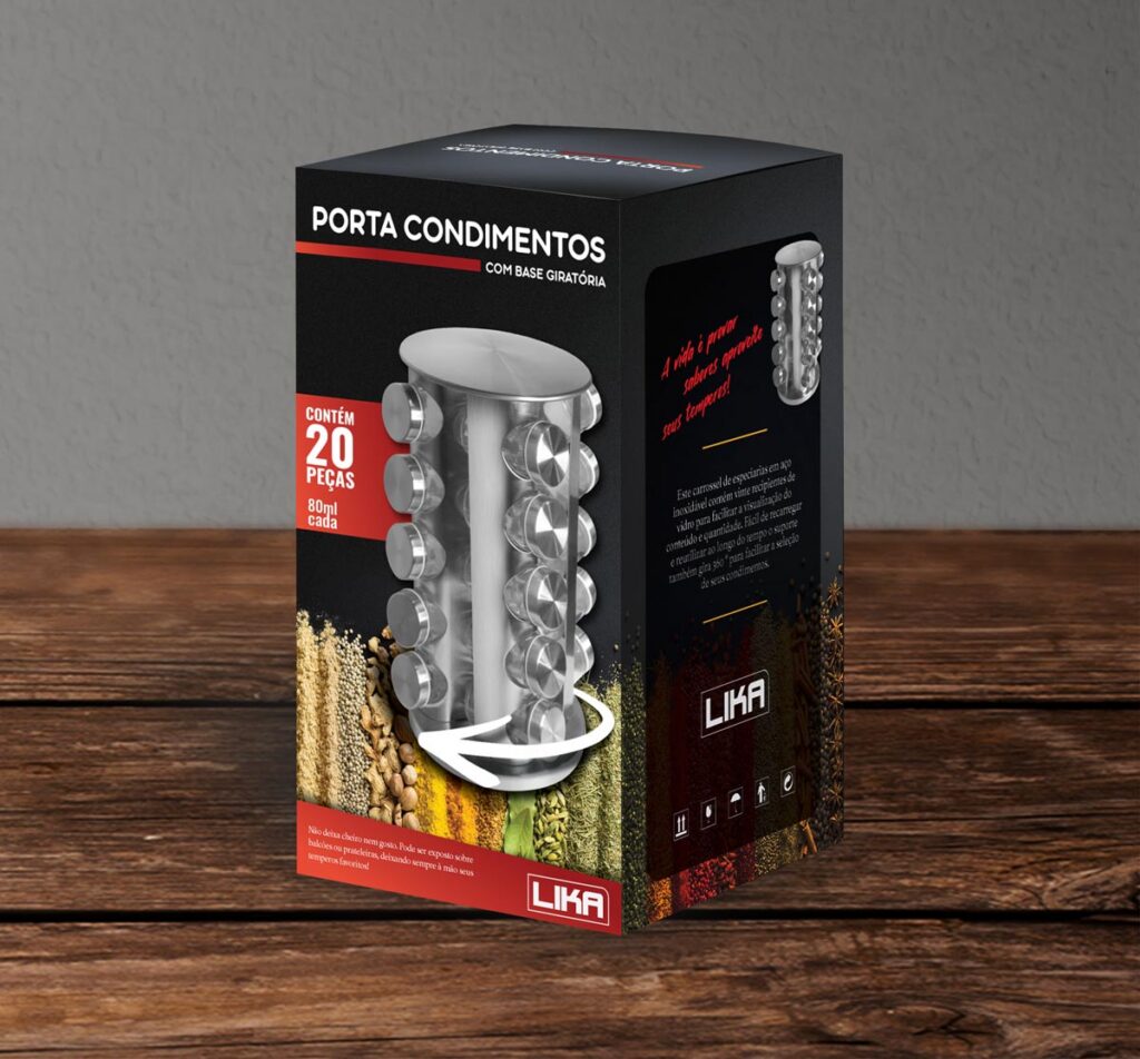 Design de embalagem Lyka