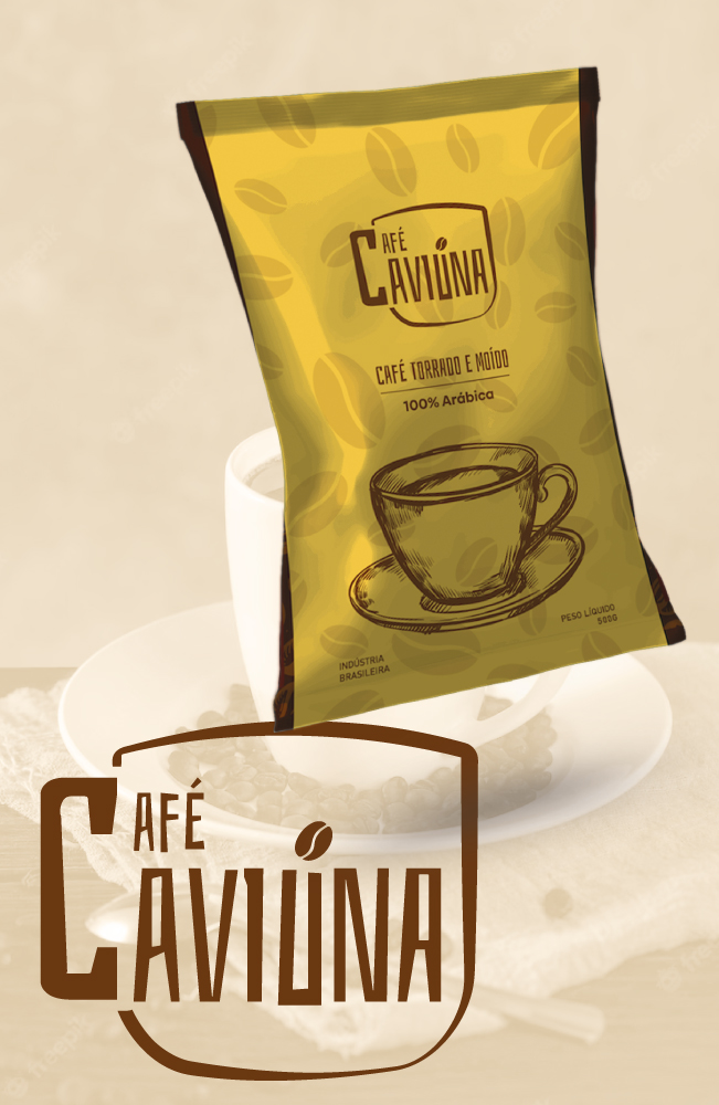 Design de embalagem Café Caviúna