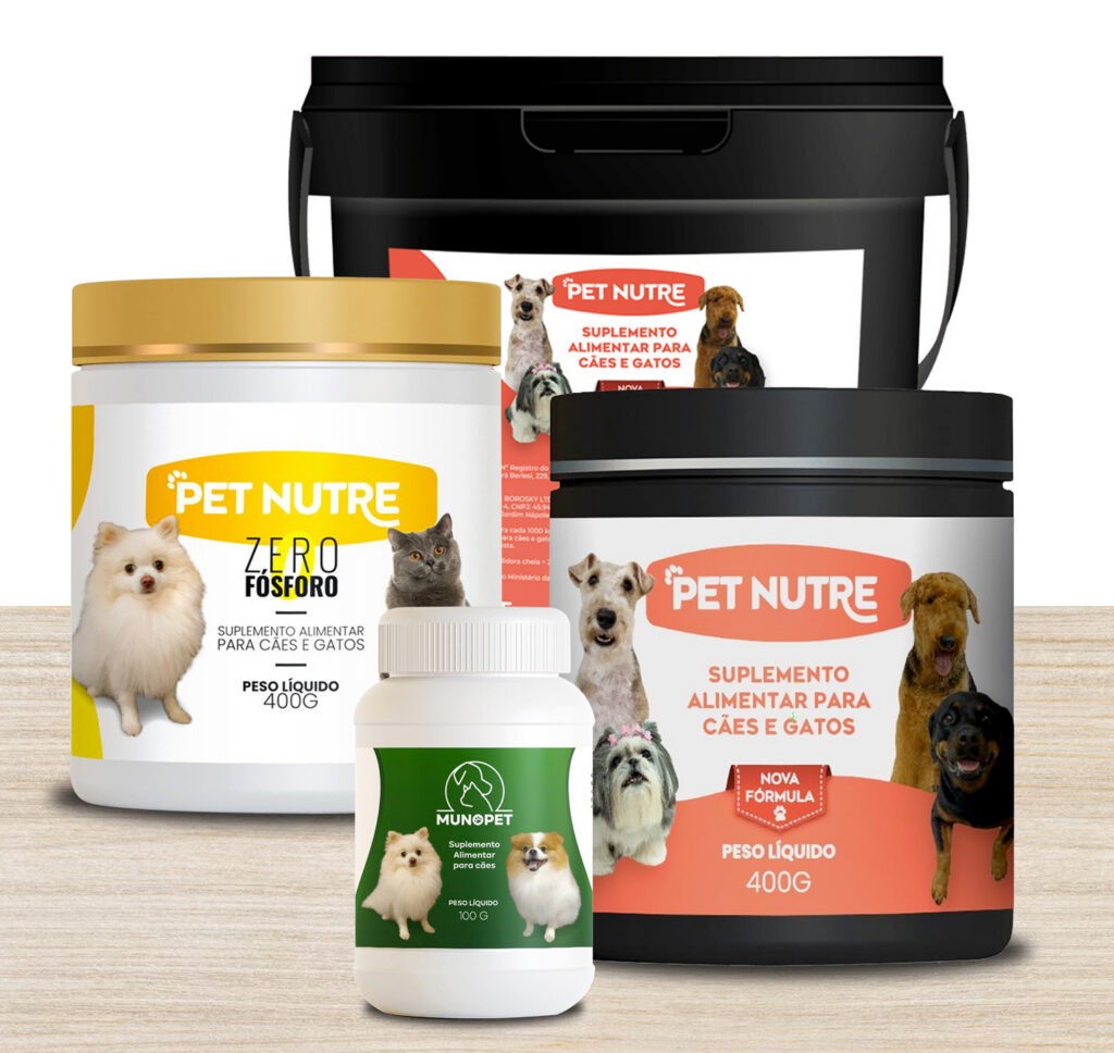 Embalagens Suplemento PetNutre
