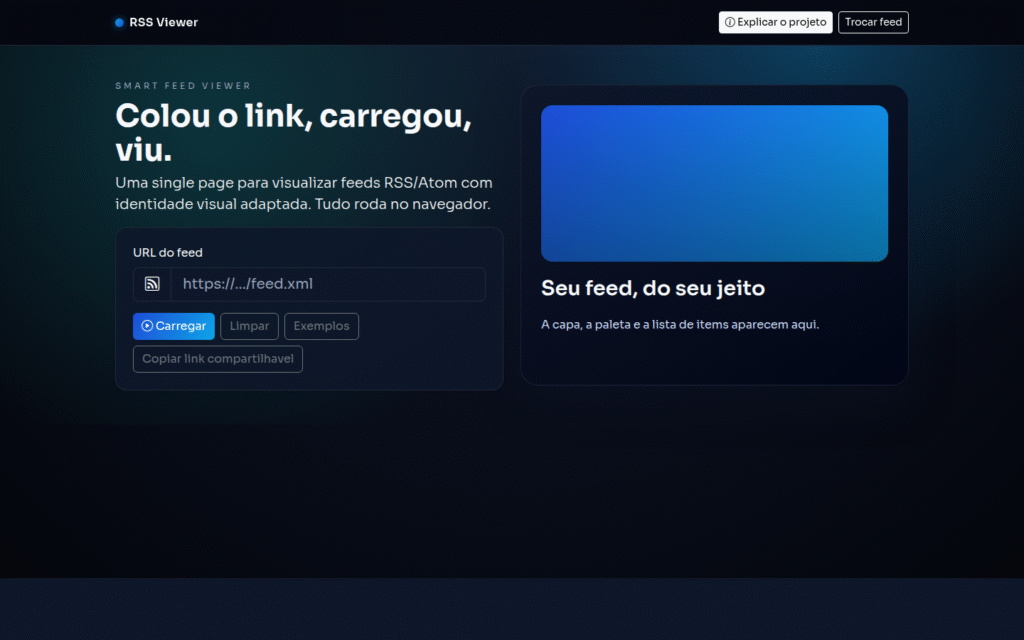 Mock depois da estrategia de Performance & SEO