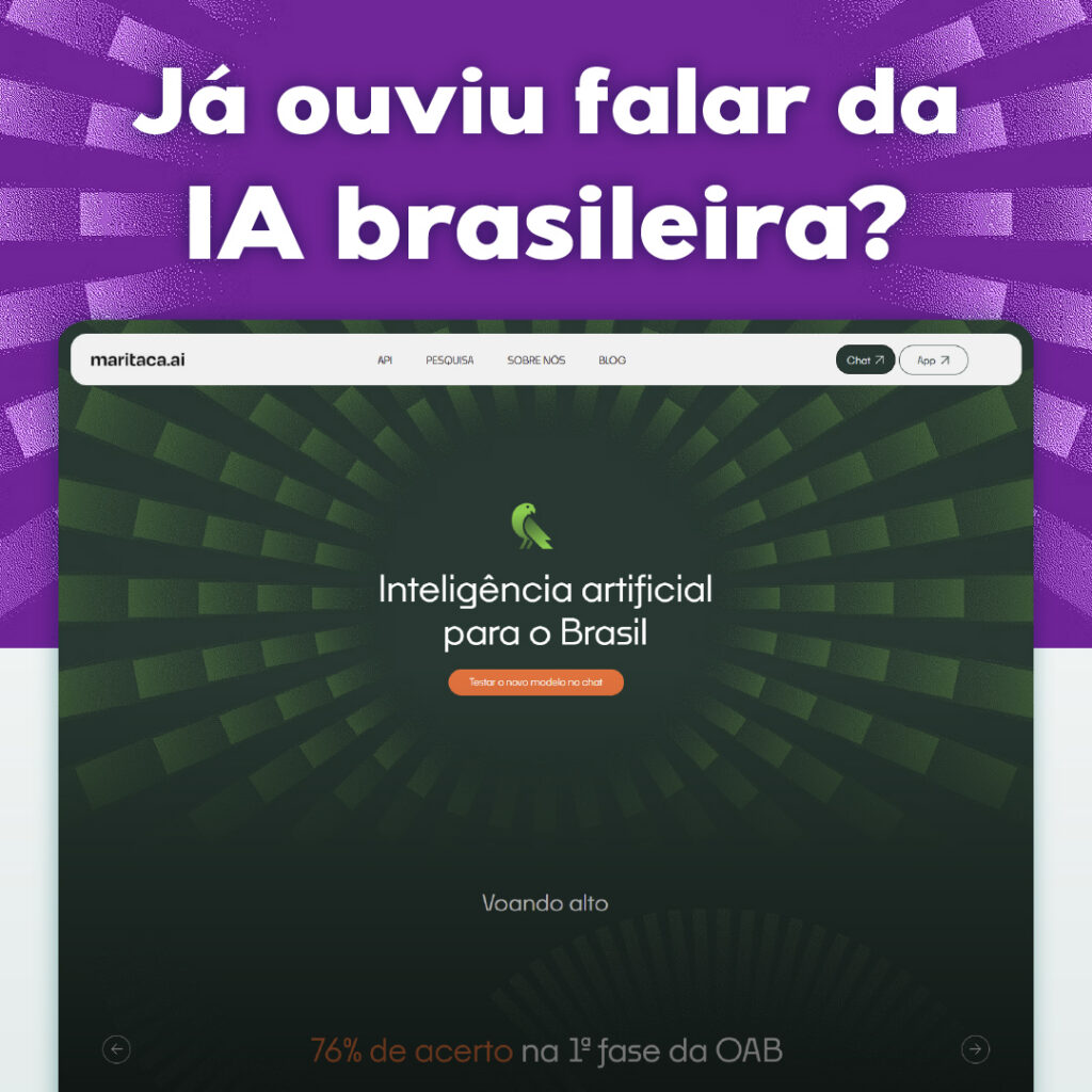 Maritaca AI: a inteligência artificial feita para o português
