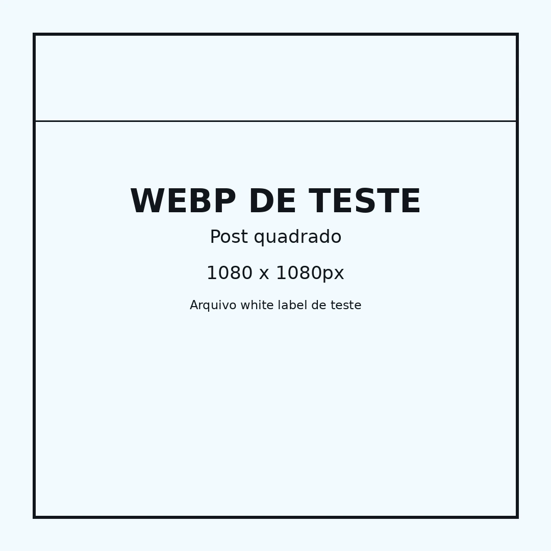 WEBP quadrado