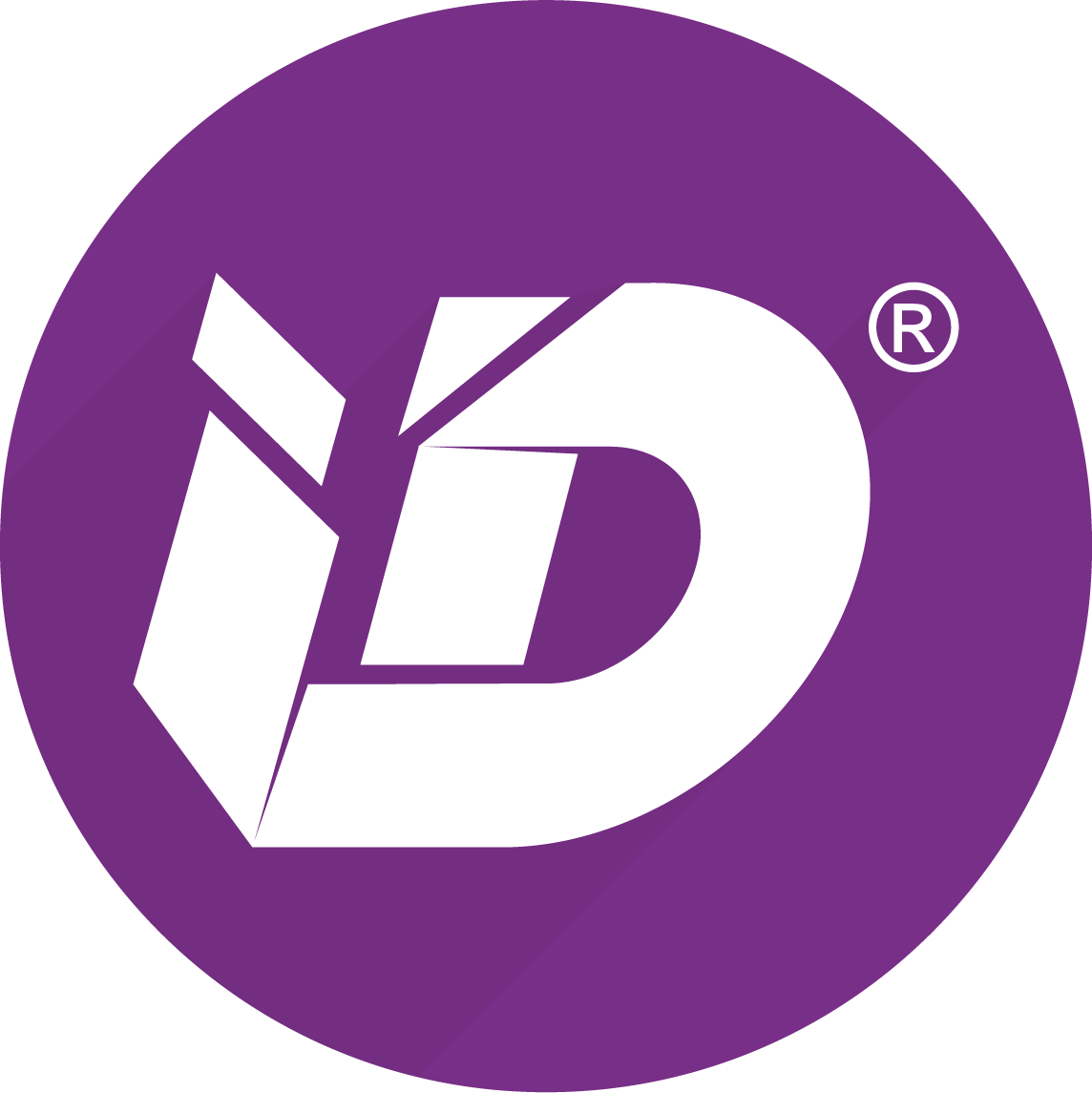 Logo ID Agência roxa