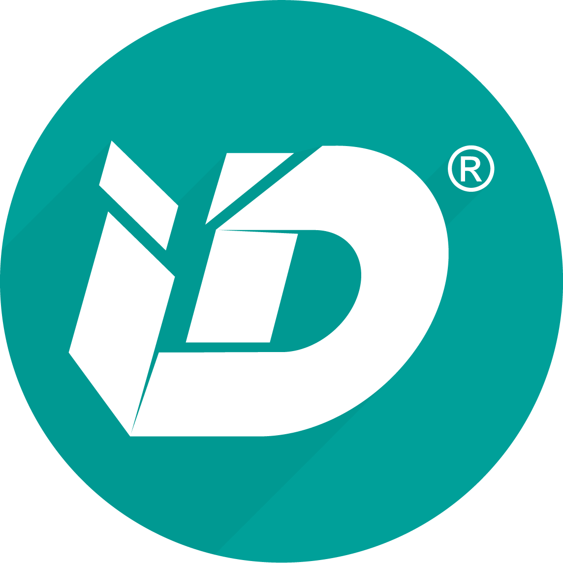 Logo ID Agência turquesa